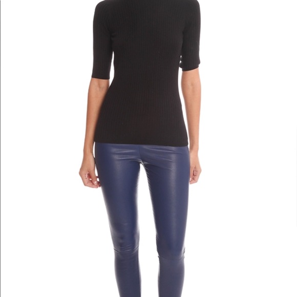 🔥NEW WET LEATHER LEGGINGS ANKLE ZIP🔥 - Picture 7 of 7